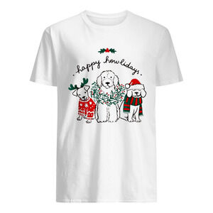 Happy Howlidays Dog Christmas Shirt